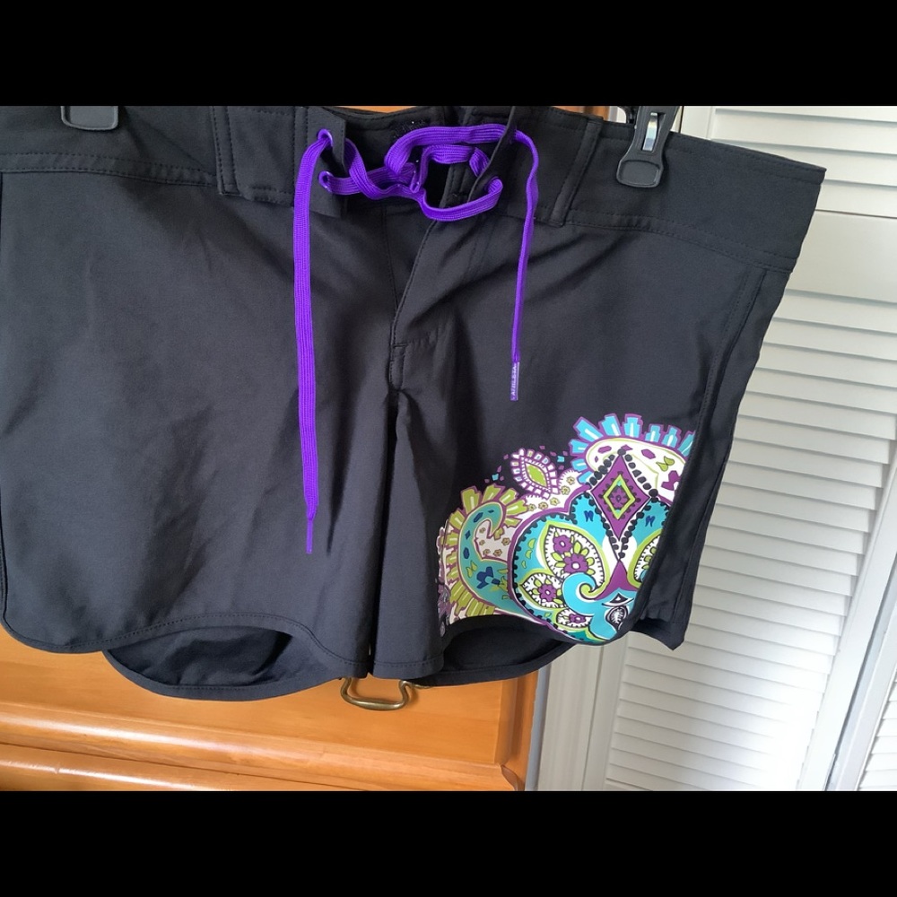 Athleta size 6 swim shorts. Unlined.
